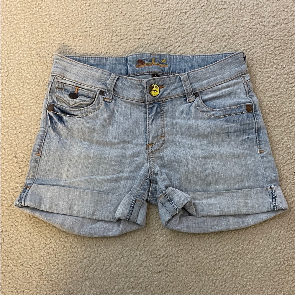 Vintage Bu From Malibu Denim Shorts, Size 5 NWOT